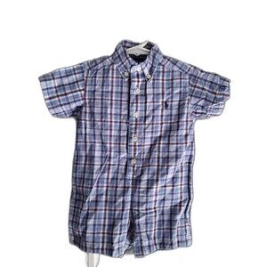 Ralph Lauren 3-6m red,white & blue romper